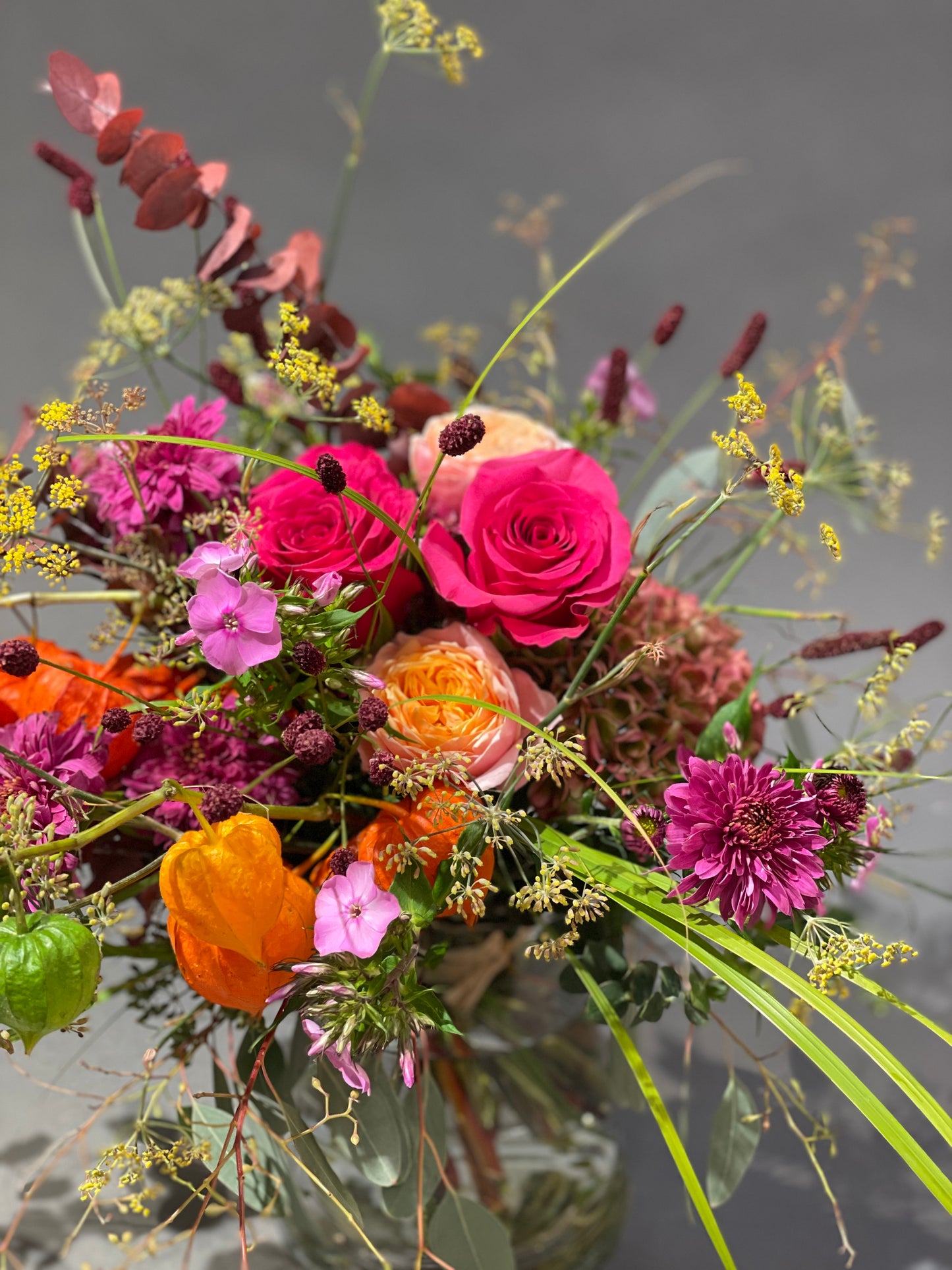Thick late summer bouquet
