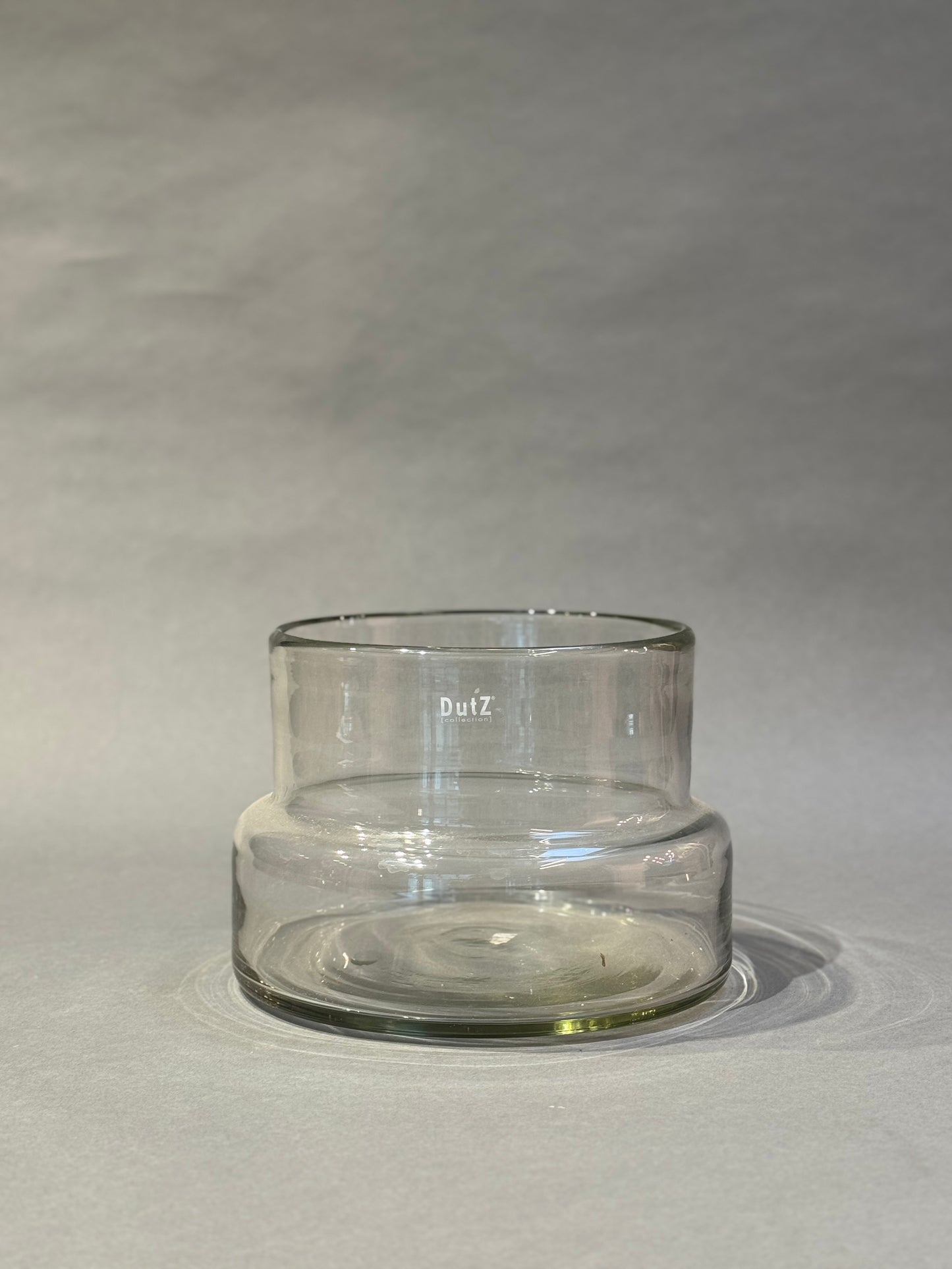 BLUMENVASE SHARPO KLAR GLAS - DutZ Kollektion